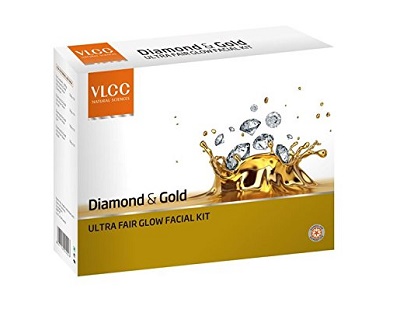 India Desire : Buy VLCC Diamond & Gold Ultra Glow Facial Kit At Rs. 825 From Amazon